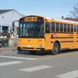 A school bus in La Conner